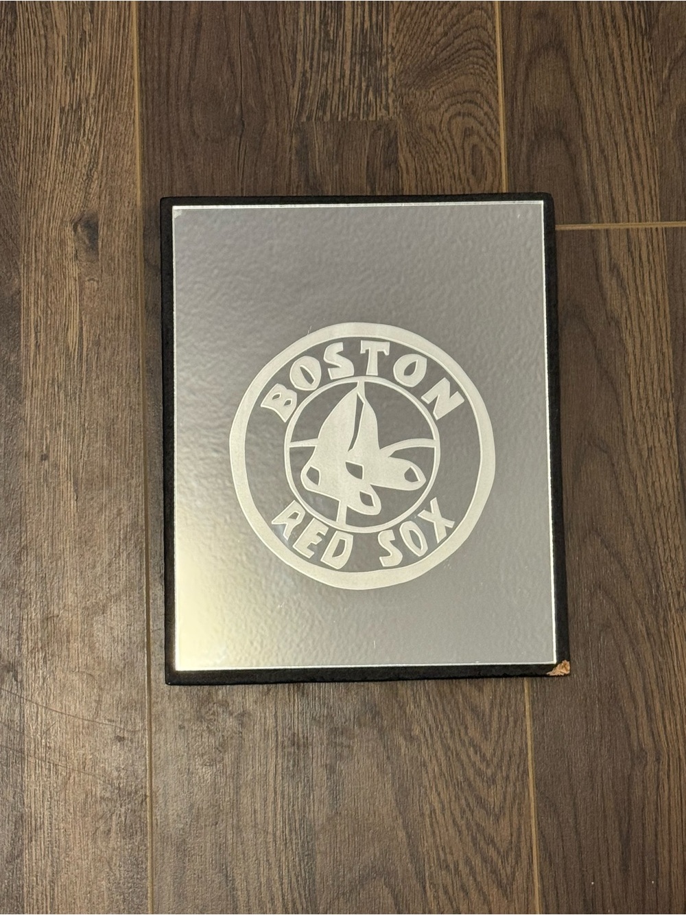 Vintage Boston Red Sox Logo Wall Mirror